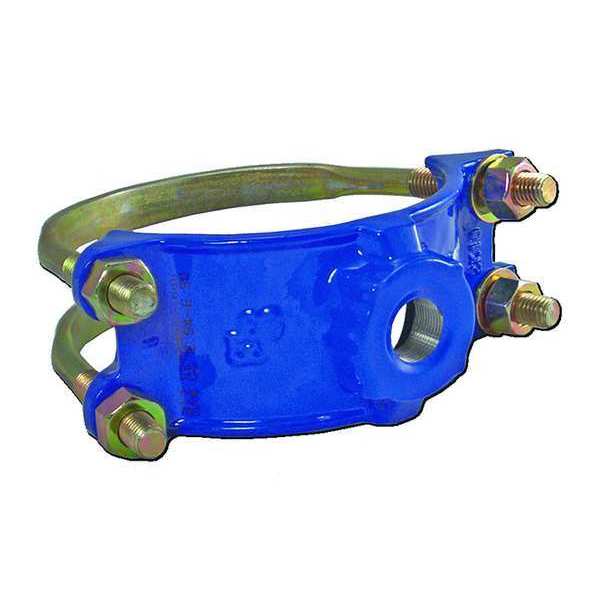 Saddle Clamp, Double Bale, 2 In Outlet
