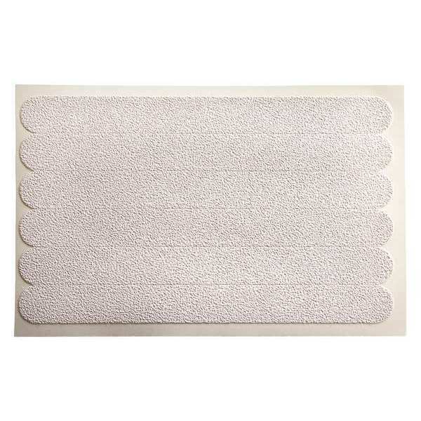 Anti-Slip Tape, White, 3/4 x 7-1/2 in, PK12