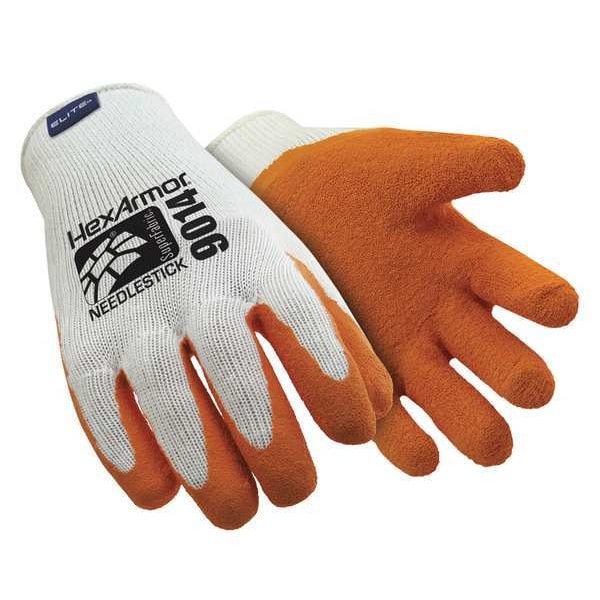 Cut Resistant Coated Gloves, A9 Cut Level, Natural Rubber Latex, S, 1 PR
