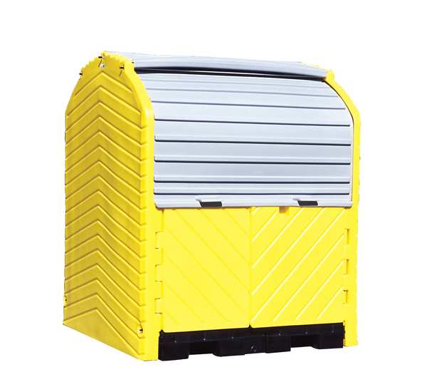 Spill Pallet Ramp, Black, 700 lb.