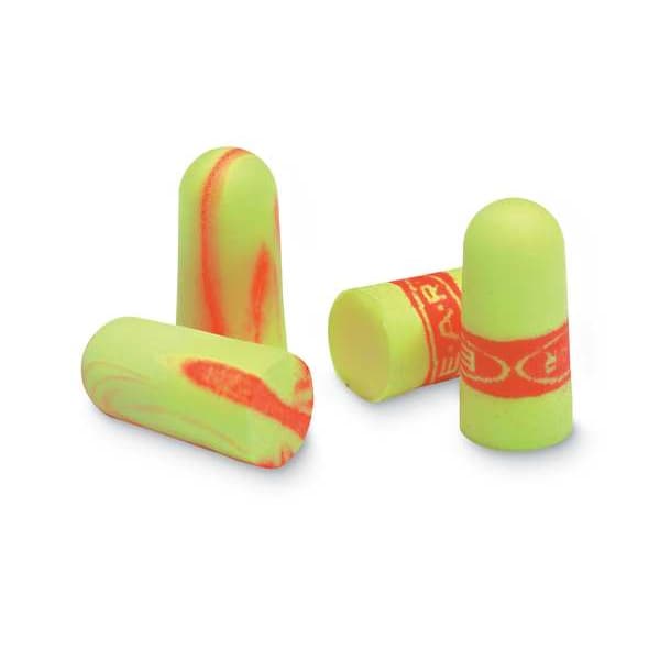 E-A-Rsoft SuperFit Disposable Corded Ear Plugs, Bullet Shape, NRR 33 dB, Yellow, 200 Pairs