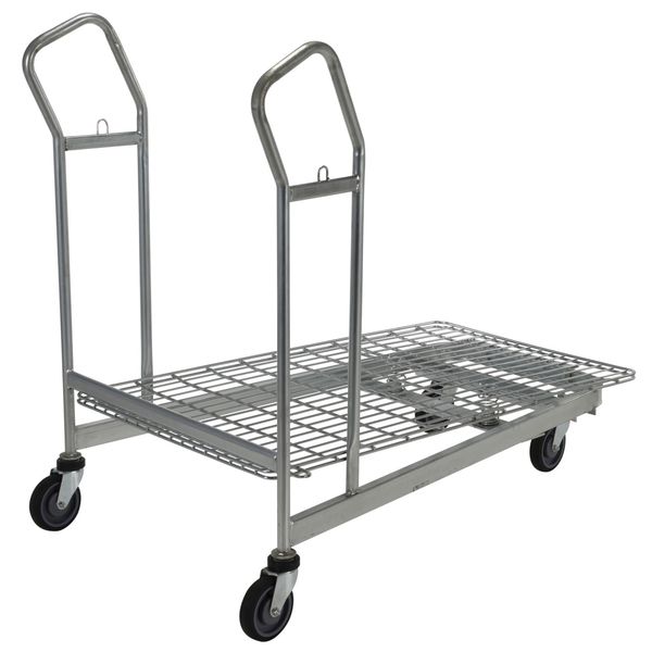 Wire-Sided Platform Truck, 52 In. L