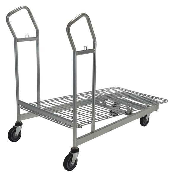 Wire-Sided Platform Truck, 52 In. L