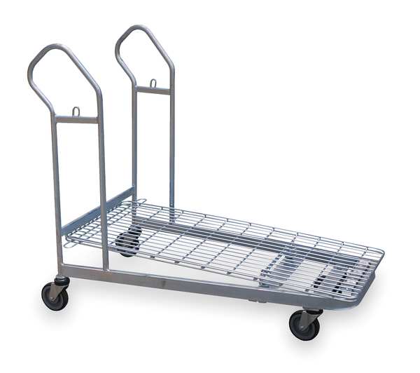 Wire-Sided Platform Truck, 52 In. L