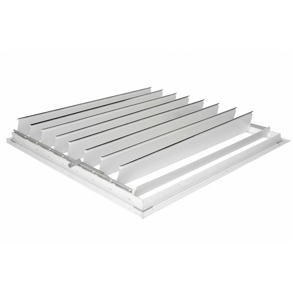 36 in Whole House Fan Economy Ceiling Shutter / Ceiling Shutter