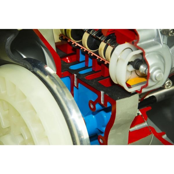 Double Diaphragm Pump, Polypropylene, Air Operated, Santoprene