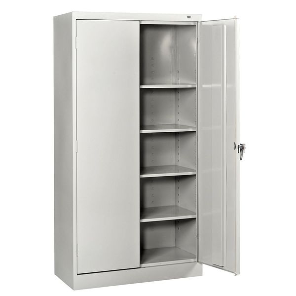 24 ga. Carbon Steel Storage Cabinet, 36 in W, 72 in H, Stationary