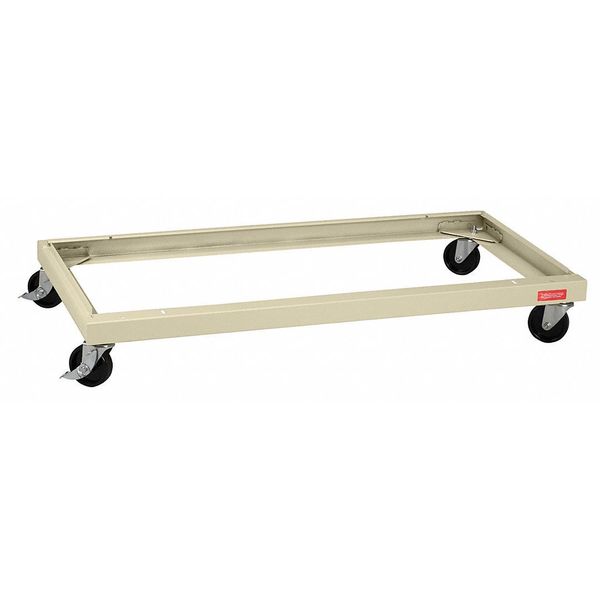 Caster Kit, 36 in W x 24 in D, Putty