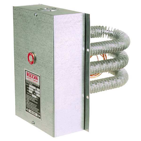 Finned Tubular Air Duct Heater, 240V