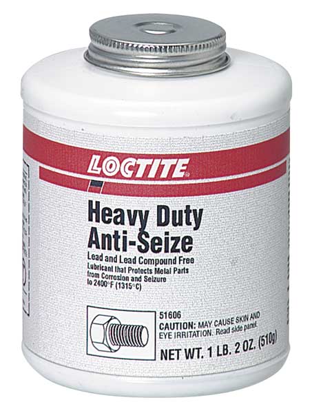 Anti-Seize Lubricant, Copper Base, 1 lb Brush-Top Container, LB 8008, C5-A