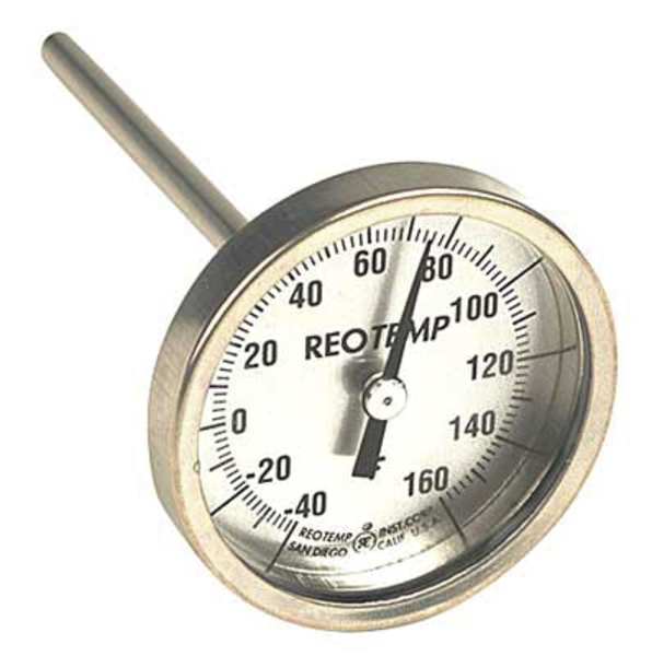 Bimetal Therm, 2-3/8 In Dial, -10to100C