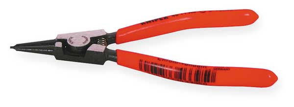 Retaining Ring Pliers, 0.046 In Tip, 0 Deg