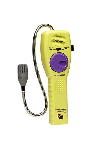 Combust Gas Detector, 10 ppm, Aud and Vis