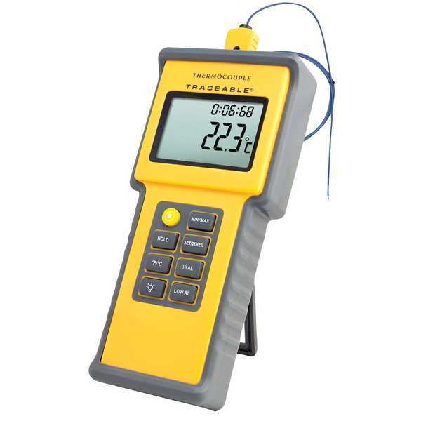Thermocouple Thermometer, 1 Input, Type K