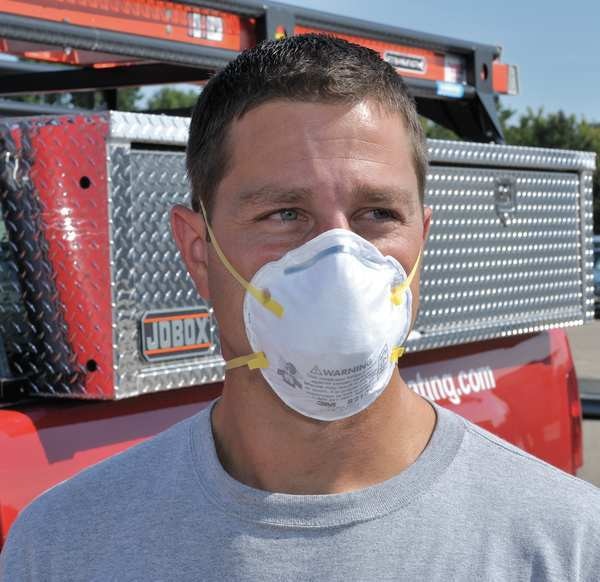 N95 Disposable Respirator, 8210, Dual Headstrap, Particulate Respirator, Nose Clip, Pack of 20