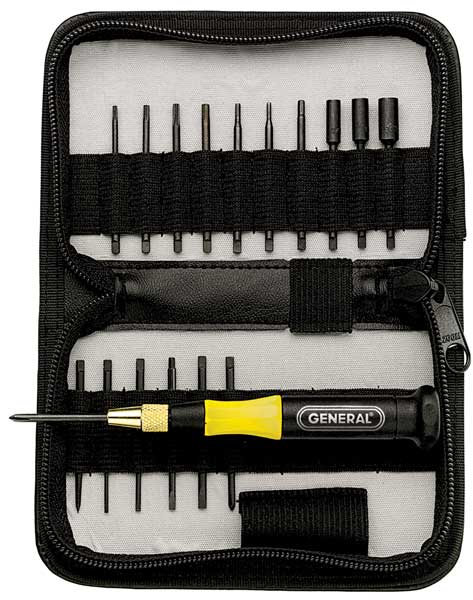Precision Screwdriver Set, Combo, 18 pcs