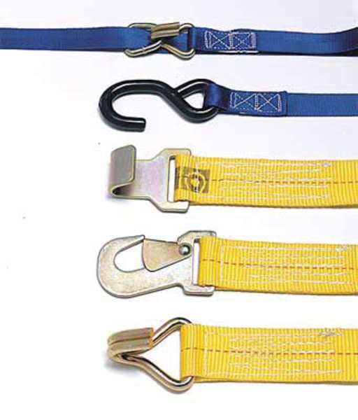 Cargo Strap, Cam Buckle, 10ft x 1In, 330lb