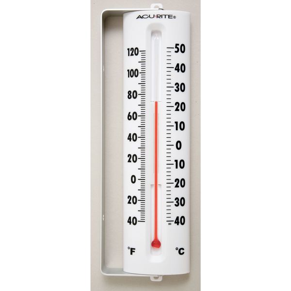 Analog Thermometer, -58 Degrees to 158 Degrees F for Wall or Desk Use