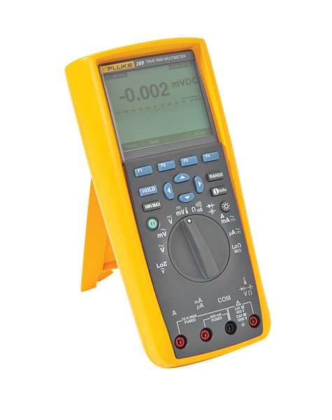 Digital Multimeter, 1,000 Max. AC Volts, 1,000 Max. DC Volts, 10 Max. AC Amps, 10 Max. DC Amps