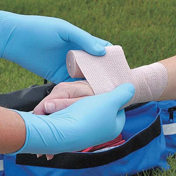 Microflex Disposable Nitrile Gloves, Exam Grade, Powder-Free, Latex Free, XL(10), Blue, 50 Pack
