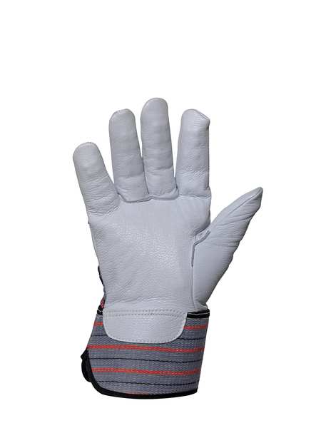 Anti-Vibration Gloves, L, White, PR