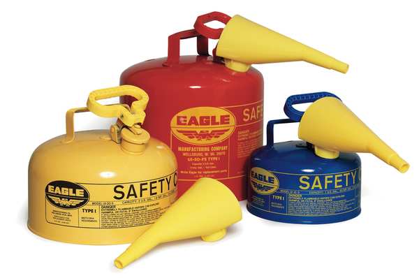 1 gal. Yellow Galvanized steel Type I Safety Can for Diesel