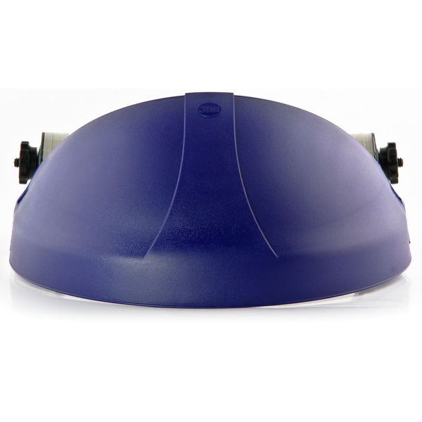 Faceshield Mount Bracket, Cap Mount, Blue