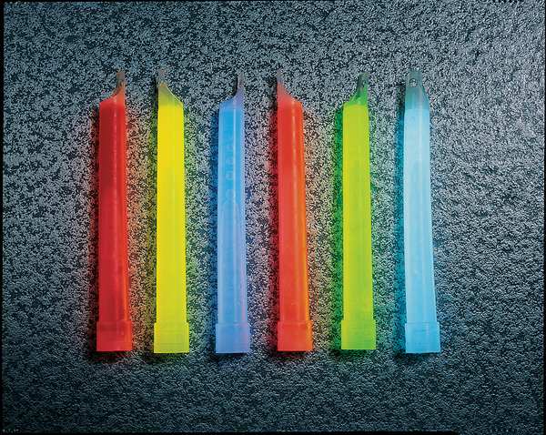 Lightstick, Orange, 12 hr., 6 In. L, PK10