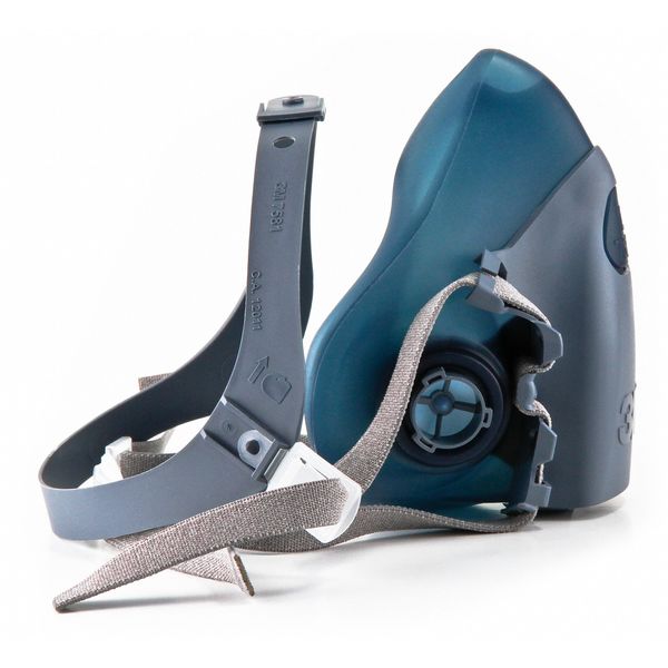 Half Facepiece Reusable Respirator, 7500 Series, Silicone, Size Large