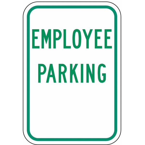 Employee Parking Parking Sign, 18