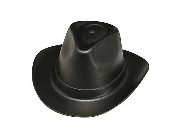 Western Hard Hat, Type 1, Class C, Pinlock (6-Point), Black