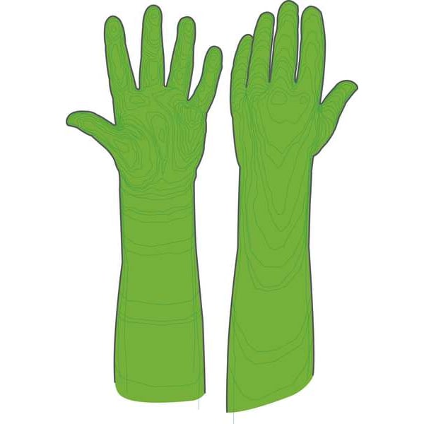 Cut Resistant Gloves, A9 Cut Level, Uncoated, L, 1 PR