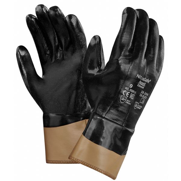 Cut Resistant Coated Gloves, A3 Cut Level, Nitrile, XL, 1 PR