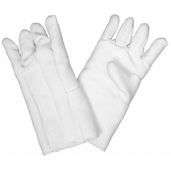 Heat Resistant Finger Cots, White, PK12