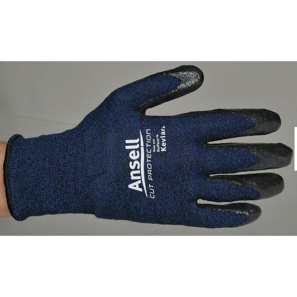 Cut Resistant Coated Gloves, A4 Cut Level, Nitrile, S, 1 PR