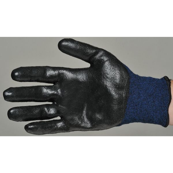 Cut Resistant Coated Gloves, A4 Cut Level, Nitrile, L, 1 PR