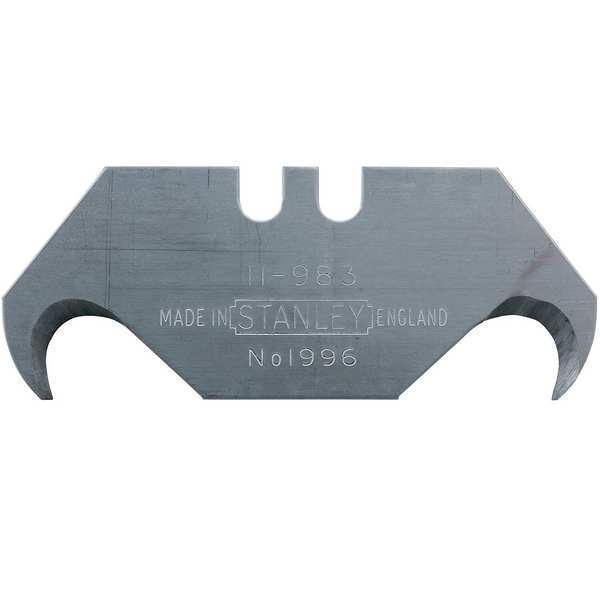 2-Ended Hook Utility Blade, 18mm W, PK5
