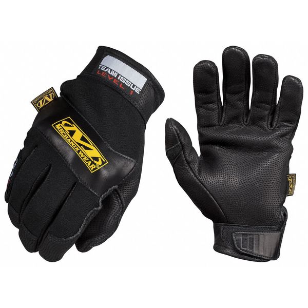 CarbonX Level 1 Fire Retardant Gloves, L, Black, PR