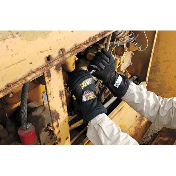 CarbonX Level 10 Fire Retardant Gloves, L, Black, PR