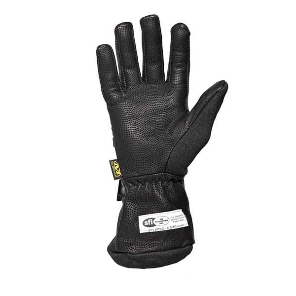 CarbonX Level 10 Fire Retardant Gloves, L, Black, PR