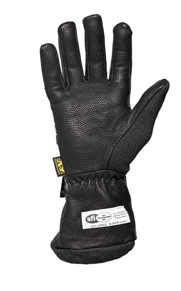 CarbonX Level 10 Fire Retardant Gloves, M, Black, PR