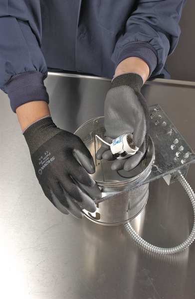 Cut Resistant Coated Gloves, 2 Cut Level, Nitrile/Polyurethane, XL, 1 PR