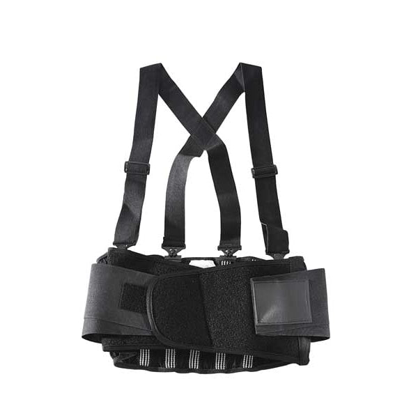 Back Support W/Suspenders, Contoured, M