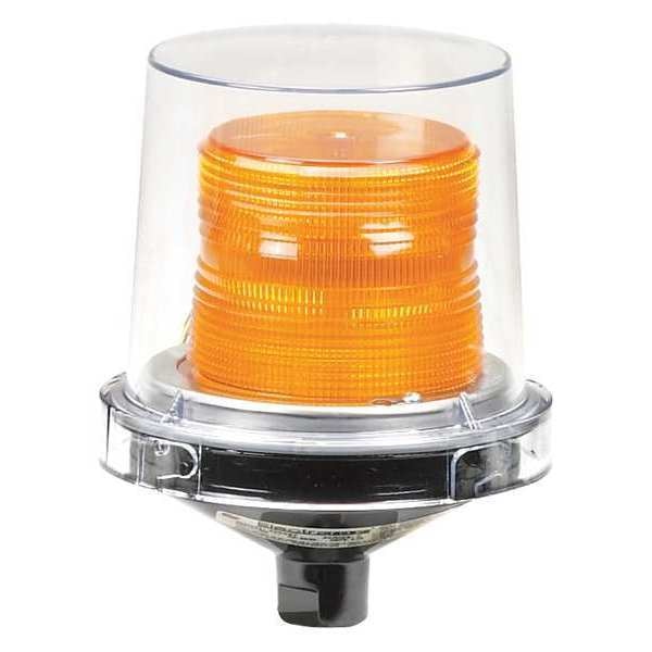 Warning Light, Incandescent, Red, 120VAC