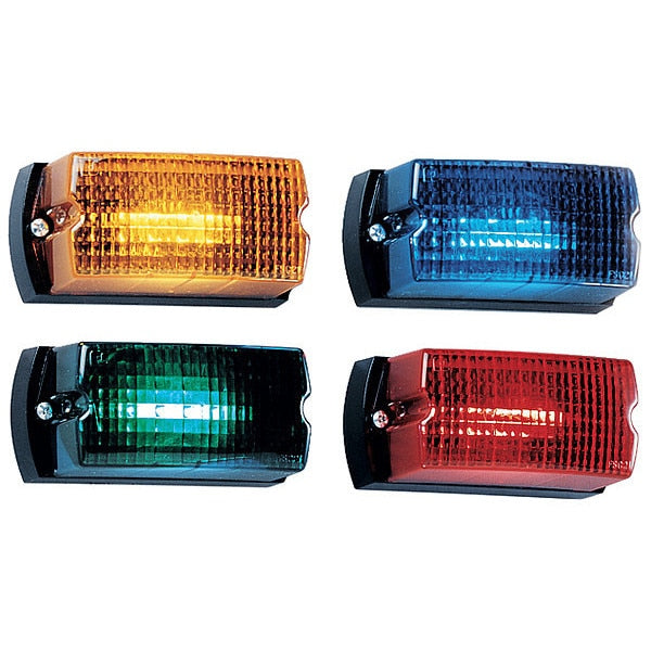 Low Profile Warning Light, Strobe, Red