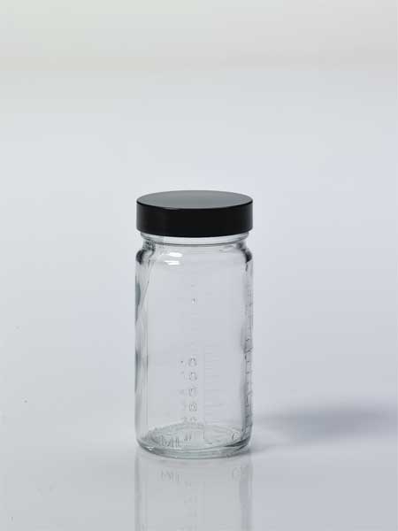 Bottle Round Grad Beaker 120 ml, PK24