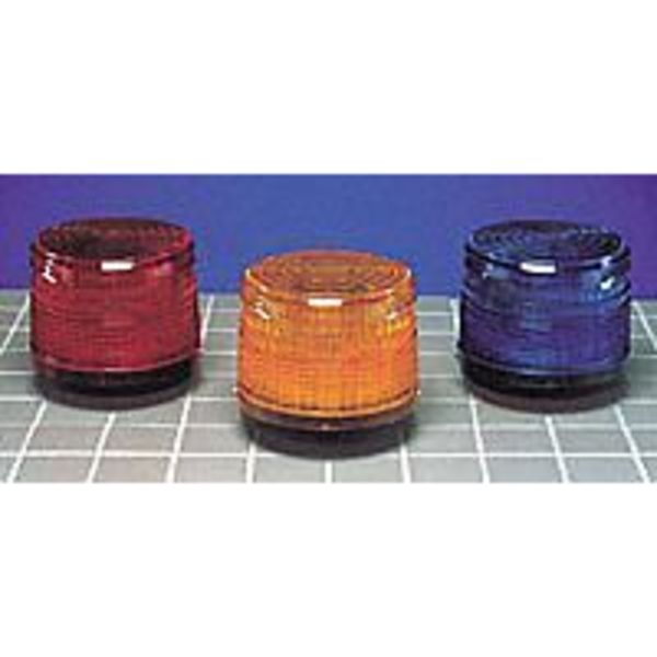 Warning Light, Strobe Tube, Amber, 12VDC