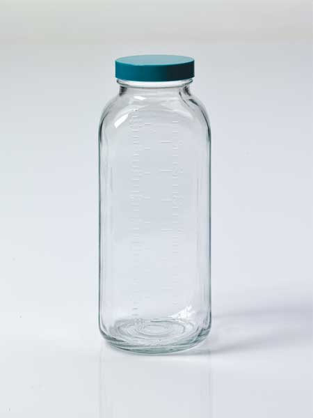 Bottle Grad Beaker Square 960 ml, PK12