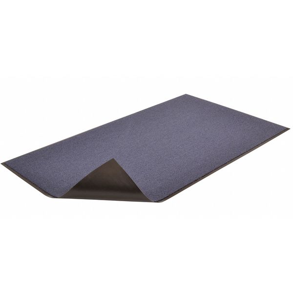 Entrance Mat, Blue, 3 ft. W x 6 ft. L