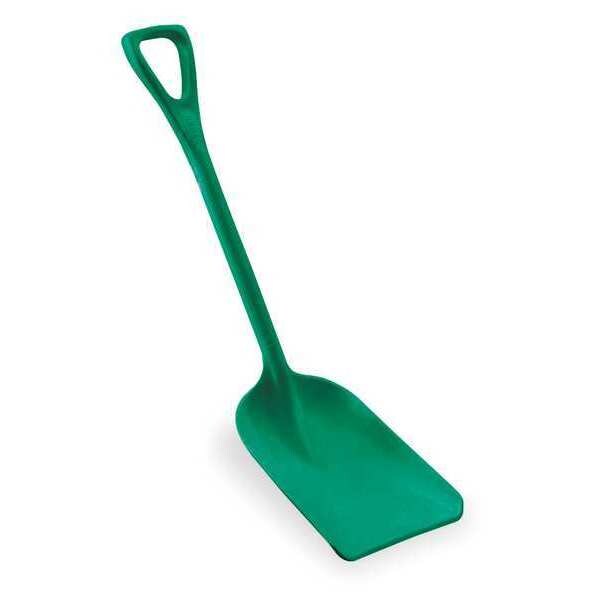 Hygienic Shovel, Green, 11 x 14 In, 38 In L